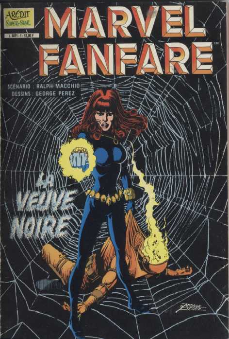 Scan de la Couverture Marvel Fanfare n 1